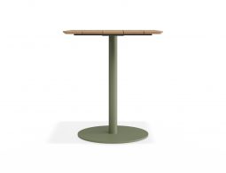 P 3 Roku Teakcafetable 65x65 Green