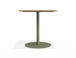 P 3 Roku Teakcafetable 75x75 Green