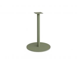 Roku Cafe Table Base & Pole 71cm Eucalyptus Green