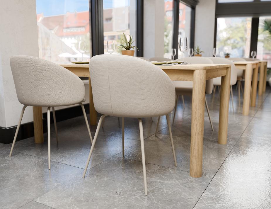 L 4 Henley Chair Greymatched
