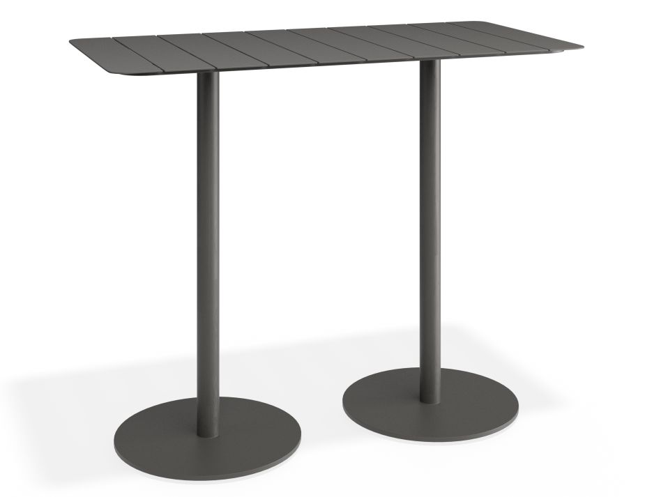 P 1 Roku Bartable 130x65 Charcoal
