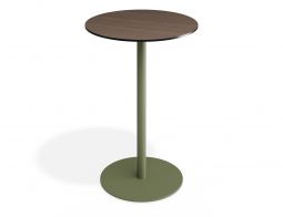 P 2 Solara 75dia Bartable Greenbase Notaiowalnut