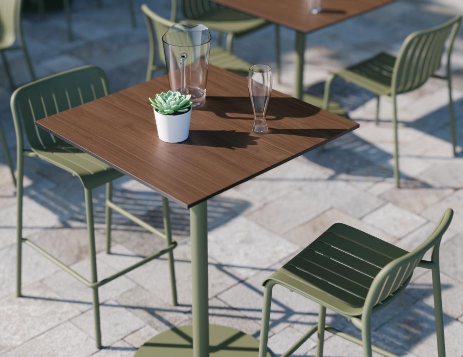 L 2 Solara 75x75 Bartable Notaiowalnut