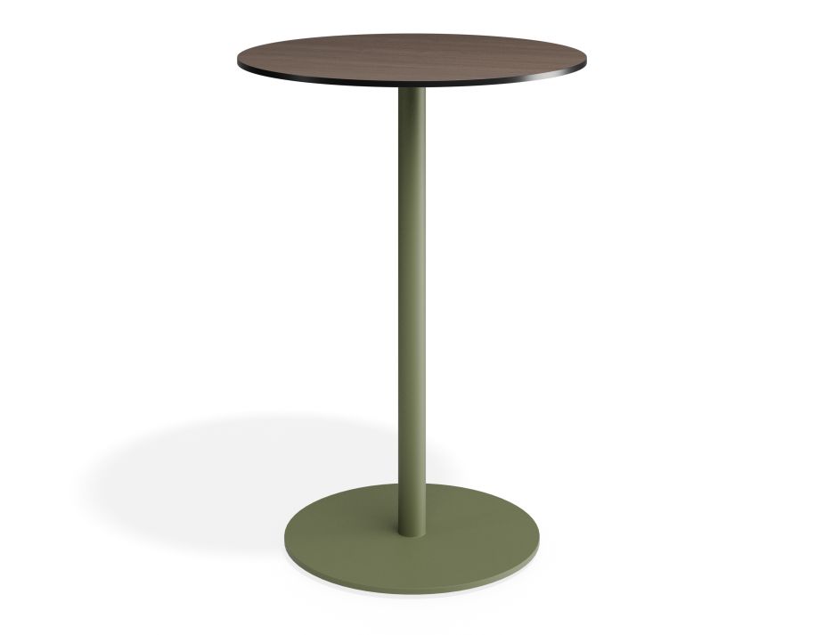 P 1 Solara 75dia Bartable Greenbase Notaiowalnut