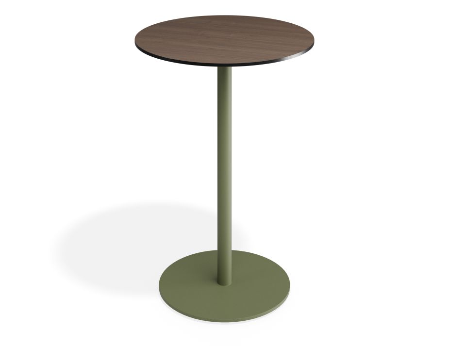 P 2 Solara 75dia Bartable Greenbase Notaiowalnut