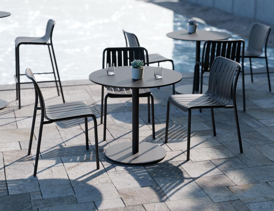 L 2 Solara 80dia Cafetable Athenastone