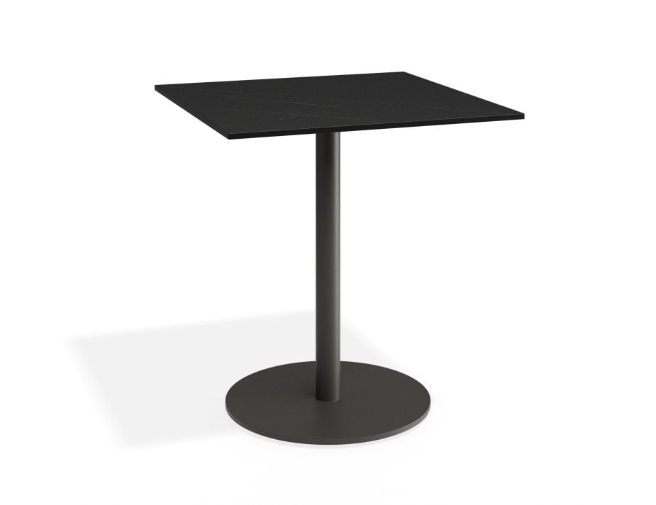 P 1 Solara 70x70 Cafetable Charcoalbase Athenastone