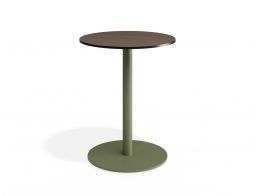 P 1 Solara 60dia Cafetable Greenbase Notaiowalnut