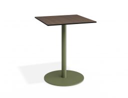 P 1 Solara 60x60 Cafetable Greenbase Notaiowalnut
