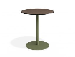 P 1 Solara 70dia Cafetable Greenbase Notaiowalnut