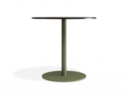P 3 Solara 80dia Cafetable Greenbase Notaiowalnut