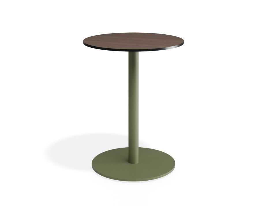 P 1 Solara 60dia Cafetable Greenbase Notaiowalnut