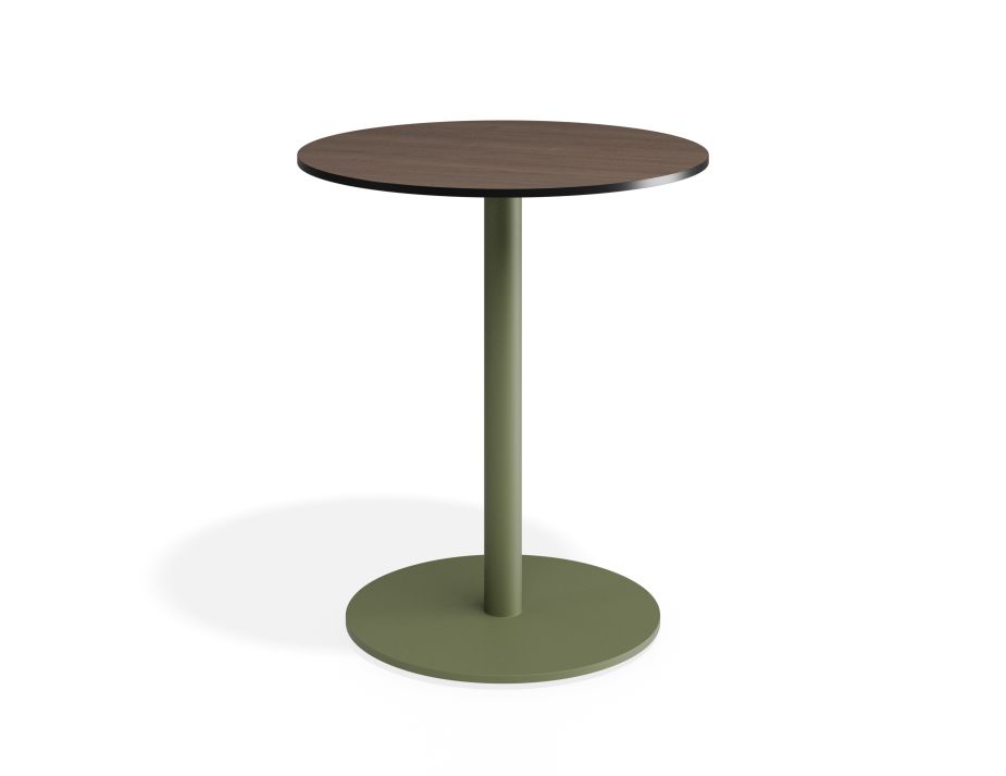 P 1 Solara 65dia Cafetable Greenbase Notaiowalnut