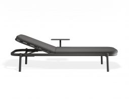 P 3 Verano Sunlounge Sidetable Charcoalframe Darkgreyfabric
