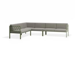 Seville Config C Corner Sofa - Eucalyptus Green - Outdoor