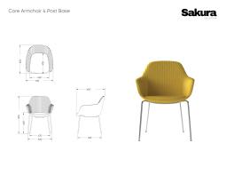 Sakura Core Armchair 4 Post Base Website 