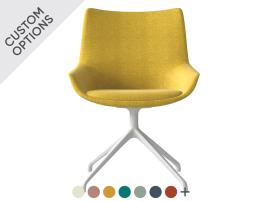 Flow Armchair - Low Arm with Swivel Base