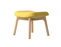 Flow Footstool Yellow Ange