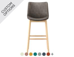 Flow Barstool - Wood Base