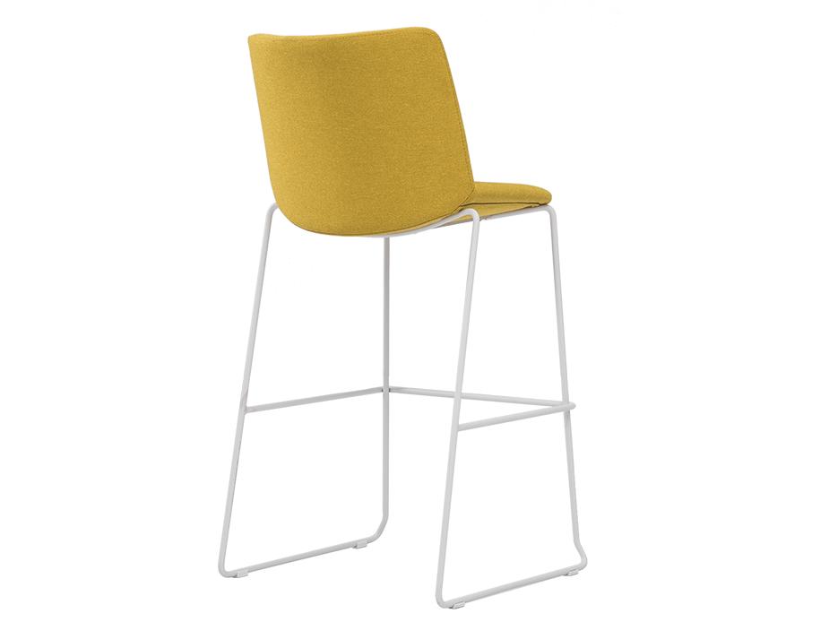 Flow Stool Sled Legs Back Angle
