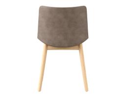 Flow Dining Chair Wood Base Back