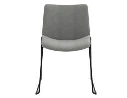 Flow Dining Chair Sled Base Front