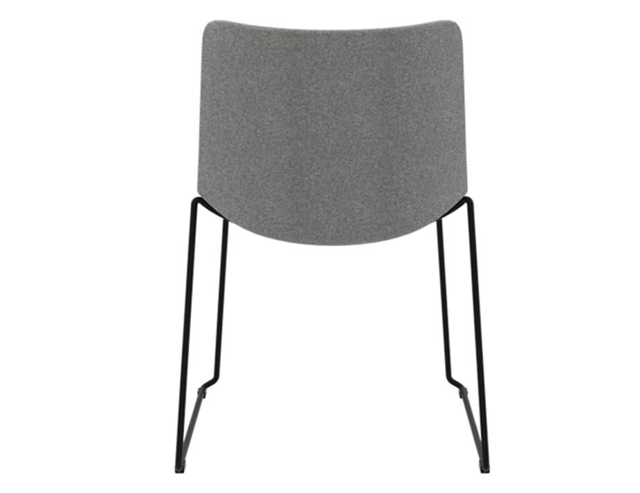 Flow Dining Chair Sled Base Back