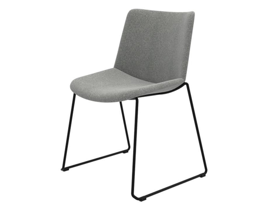 Flow Dining Chair Sled Base Main