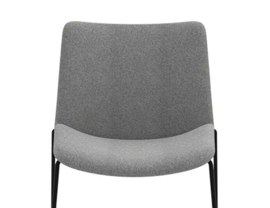 Flow Dining Chair Sled Base Zoom