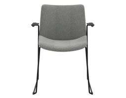Flow Diining Chair Sled Base With Arms