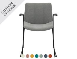 Flow Chair - Sled Base with Arms