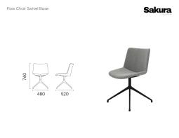 Sakura Collection Flow Chair Swivel Base Website