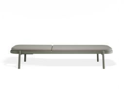 P 3b Verano Sunlounge Greenframe Lightgreyfabric