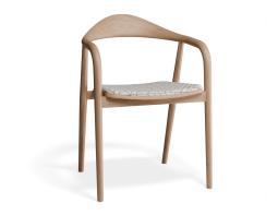 P 1 Arki Armchair Natural Custom Geometricpattern