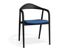 P 1 Arki Armchair Black Custom Bluecorduroy