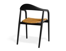 P 2 Arki Armchair Black Custom Isometricorange