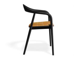 P 3 Arki Armchair Black Custom Isometricorange