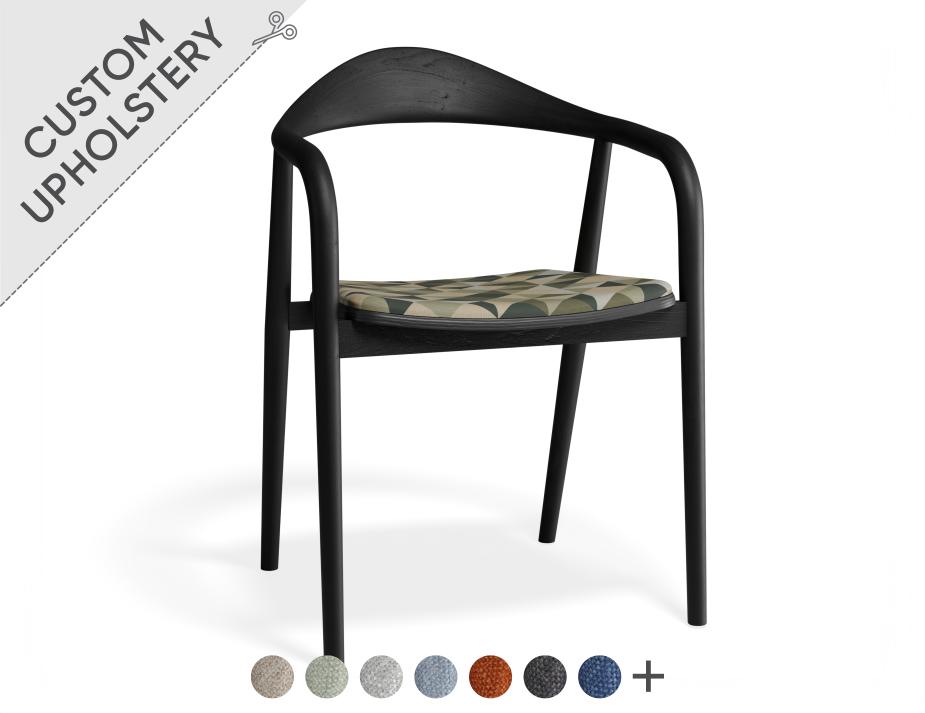 Arki Armchair Black Custom