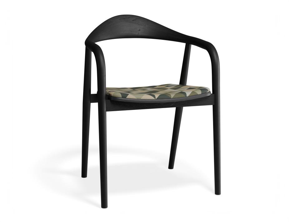 P 1 Arki Armchair Black Custom Eucalyptpyramid