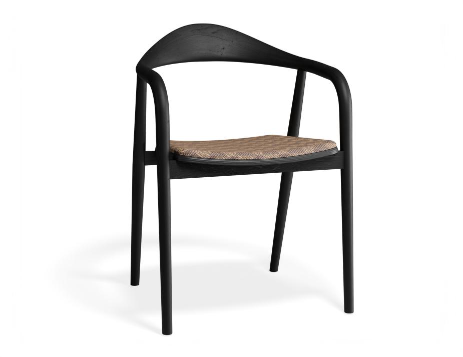 P 1 Arki Armchair Black Custom Lavera