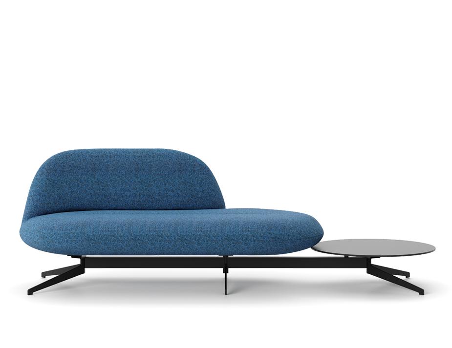 Juliette 2 Seater Open End Side Table 1