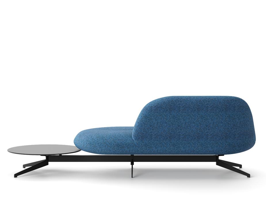 Juliette 2 Seater Open End Side Table 2