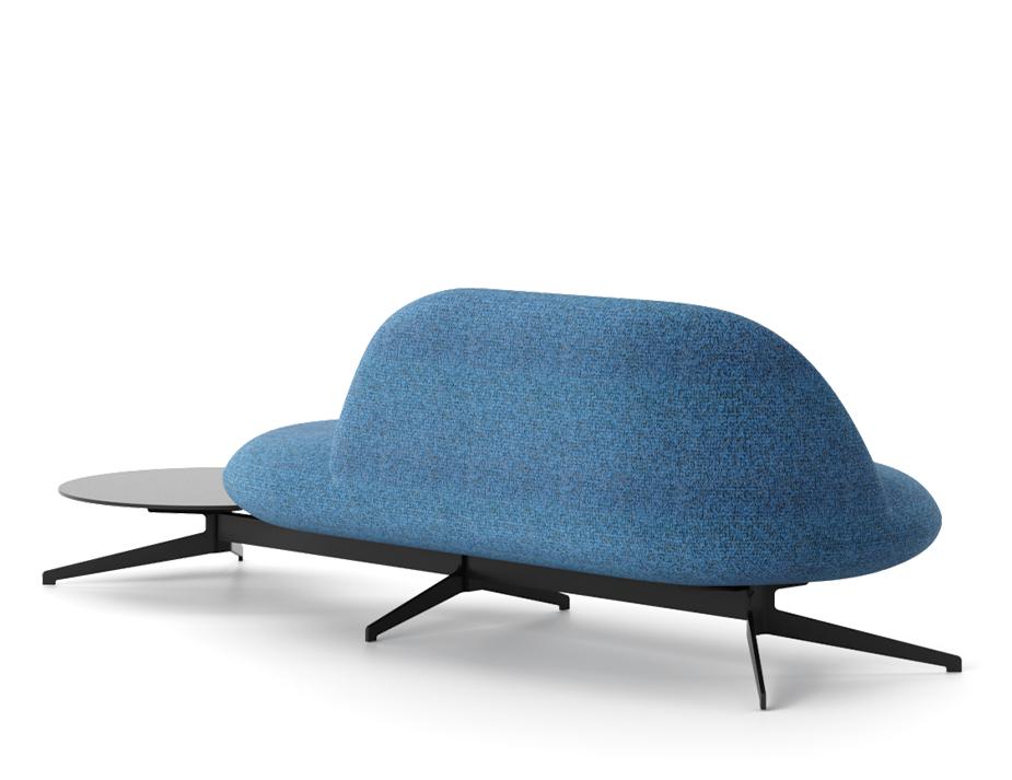 Juliette 2 Seater Open End Side Table 3