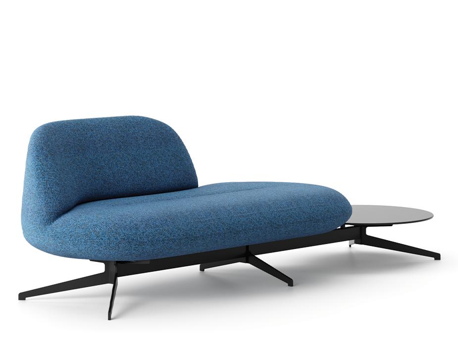 Juliette 2 Seater Open End Side Table 5