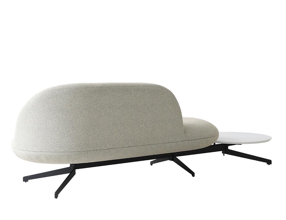 Juliette 2 Seater Open End Side Table 8