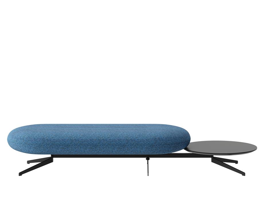 Juliette Bench 2 Seater Side Table 3