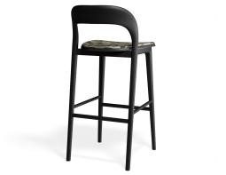 P 2 Mia Barstool Black Custom Eucalyptpyramid