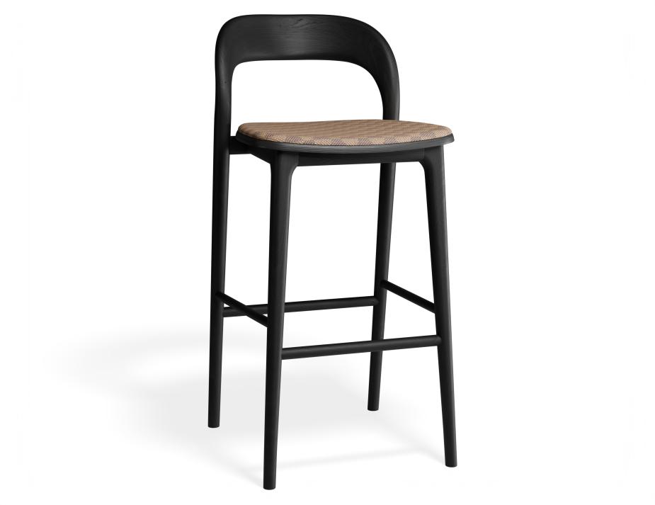 P 1 Mia Barstool Black Custom Lavera