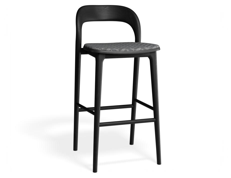 P 1 Mia Barstool Black Custom Lazaruslupine