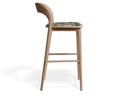 P 3 Mia Barstool Natural Custom Eucalyptpyramid